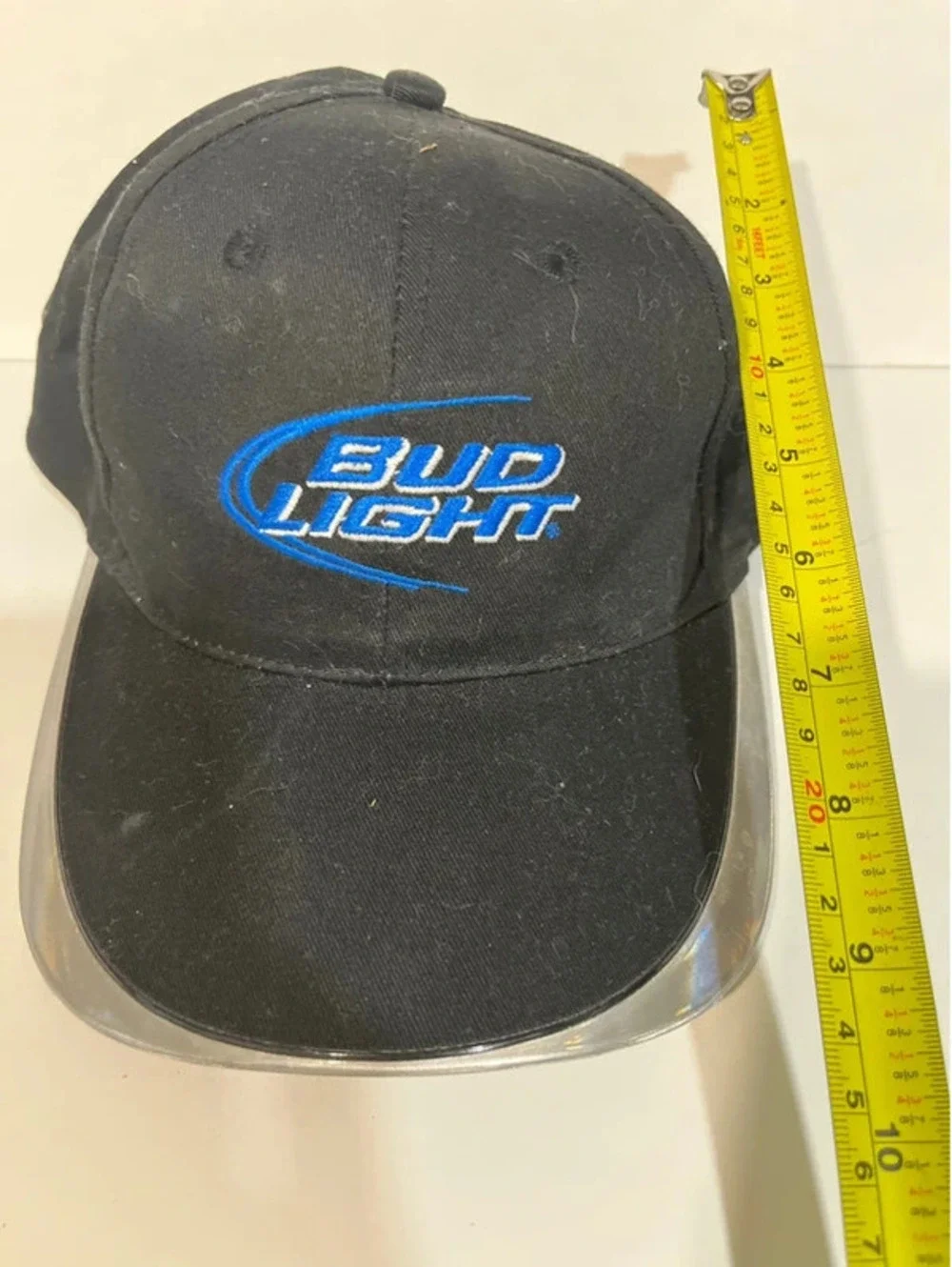 Bud light Budweiser Embroidered Classic Logo black Snapback Hat/Cap Adjustable